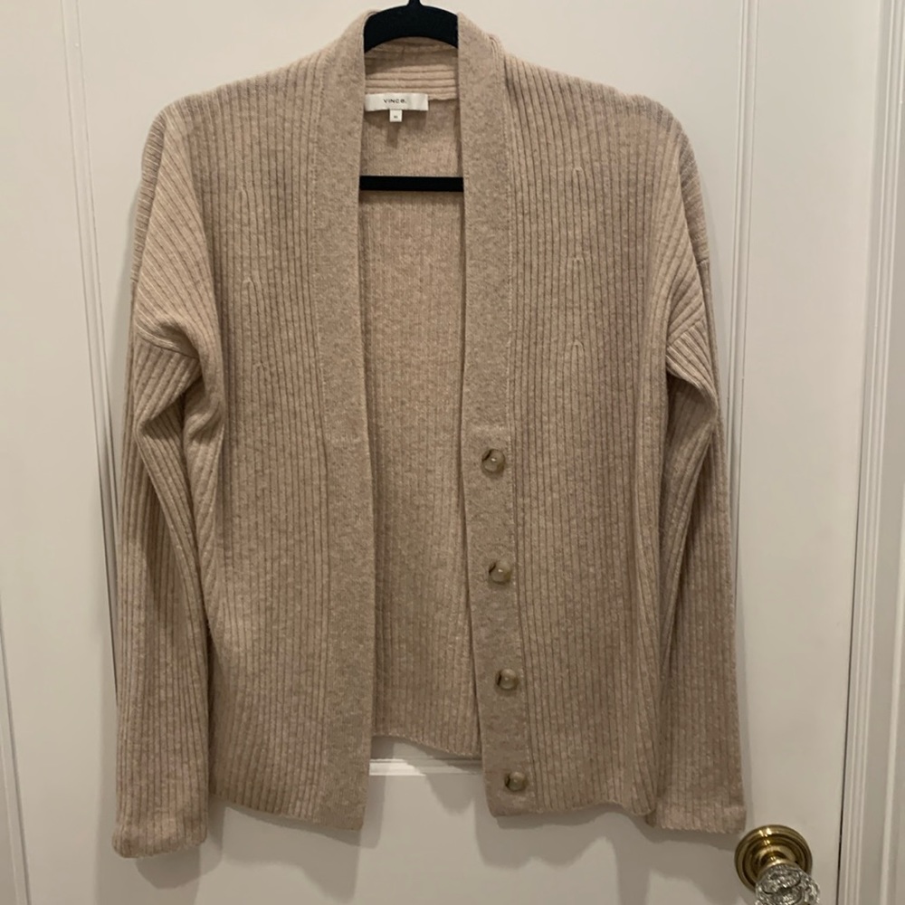 Vince ribbed cardigan